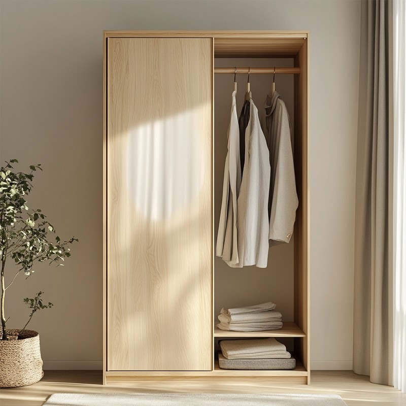 Solid Wood Closet